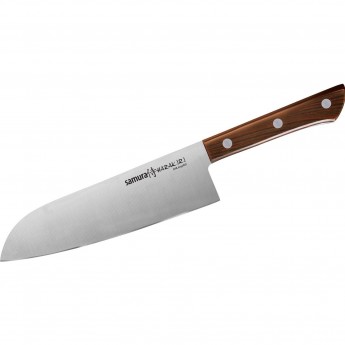 Нож Сантоку SAMURA HARAKIRI SHR-0095WO/K (SHR-0095WO/Y) (рукоять с рисунком дерева)